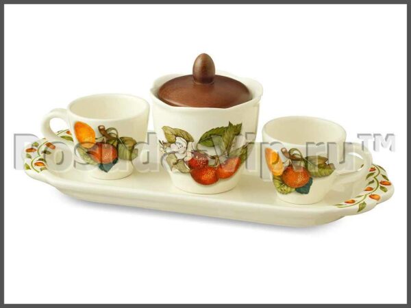 kofejnyj serviz  predmetov grusha artigianato ceramico