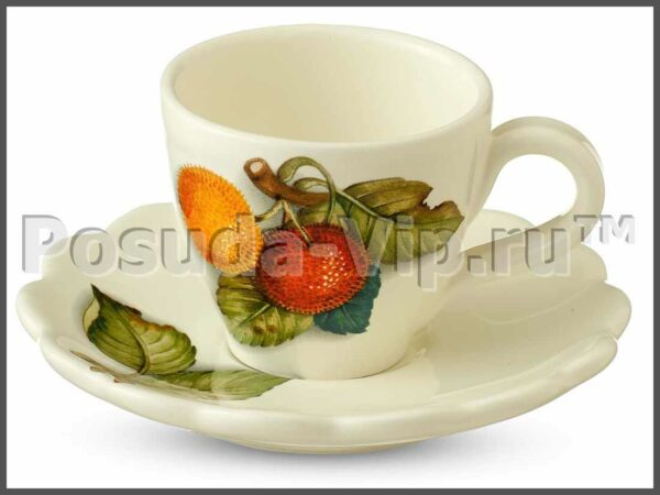 Набор кофейных пар Груша artigianato ceramico 2