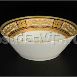 nabor salatnikov  sm diadem black creme gold falkenporzellan