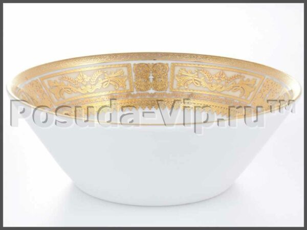 nabor salatnikov  sm diadem white creme gold falkenporzellan