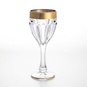 Набор бокалов для вина Bohemia Gold Сафари золото 290 мл