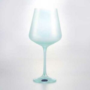 Набор бокалов для вина Crystalex Bohemia Sandra голубые 570 мл