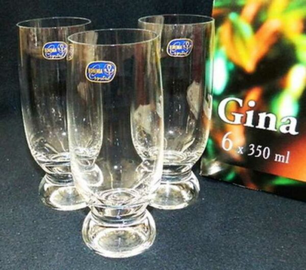 Набор стаканов Crystalex Bohemia Джина 350 мл