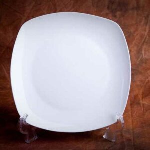 Тарелка квадратная Акку Фарфор для ресторана 19,5 см