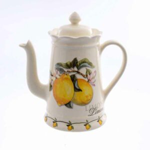 Чайник с крышкой Artigianato Ceramico лимоны 0,9л