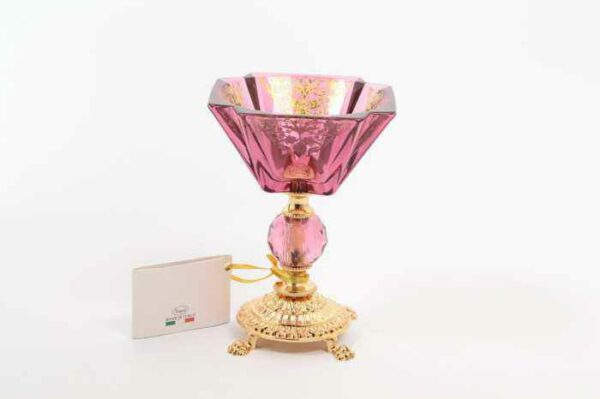 Чаша маленькая Rosaperla розовая 13cм