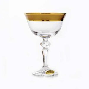 Набор креманок Union Glass Золотая дорожка Лаура 180мл