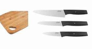 Набор ножей и разделочной доски Rondell Smart