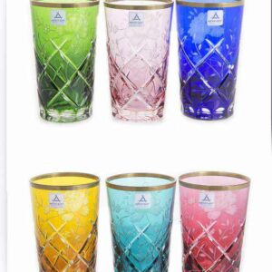 Набор стаканов Sunrose Colour Arnstadt Kristall Роза Антик 360 мл
