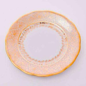 Набор тарелок Carlsbad Лист бежевый 19 cм