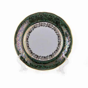Набор тарелок Carlsbad Лист зеленый 19 cм