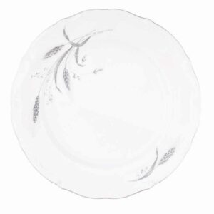 Набор плоских тарелок Repast Серебряные колосья 25 см