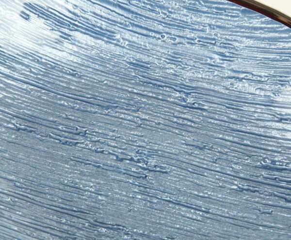 Тарелка овальная средняя Argenesi Granito Sky Blue 24x16