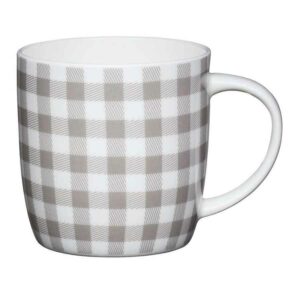 Кружка Китчен Крафт Grey gingham