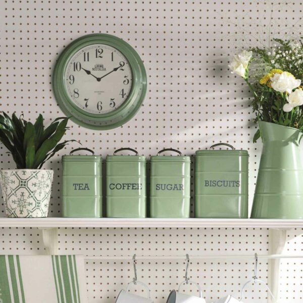 Ёмкость для хранения чая Китчен Крафт Living Nostalgia green