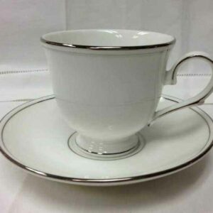 Блюдце для чашки чайной Lenox Федеральный платиновый кант 15см 2