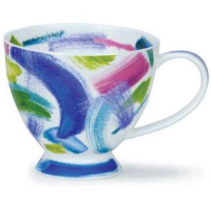 Чашка чайная Dunoon Яркие краски 450мл синяя