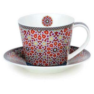 Чашка чайная с блюдцем Dunoon Айлей Захра 350мл