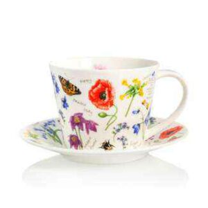 Чашка чайная с блюдцем Dunoon Полевые цветы 250мл