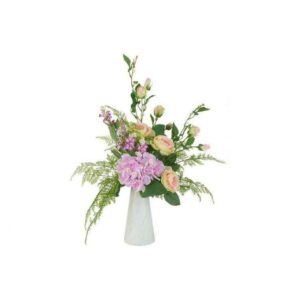 Декоративные цветы Дрим Гарден Букет розы в керамической вазе