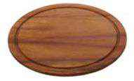 Деревянная доска для сервировки Ироко Kapp Table Top круглая