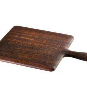 Деревянная разделочная доска Лава Iroko WooIroko Wood Special shape 25x35 см