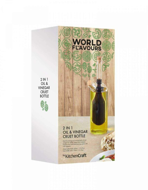 Бутылка для масла и уксуса Китчен Крафт World of Flavours