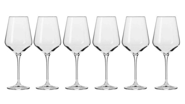 Набор бокалов для белого вина Krosno Авангард Звери 390мл