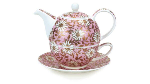 Набор чайный Dunoon Ромашки Эгоист 500мл розовый