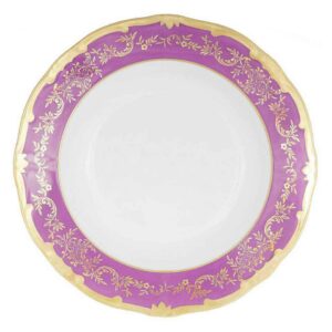 Набор глубоких тарелок Веймар Ювел фиолетовый 22см