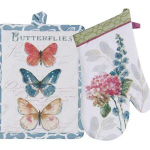 Набор варежки/прихватки Kay Dee Designs Цветы и Бабочки