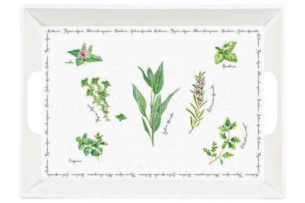 Поднос с ручками Easy Life Herbarium