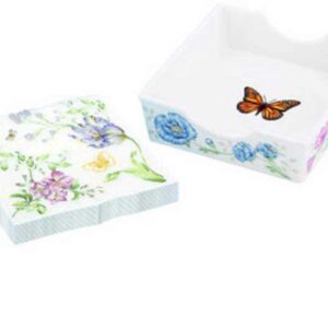 Подставка для салфеток Lenox Бабочки на лугу 12см 2