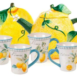 Сервиз чайный Certified Лимоны 4 перс 7 пр