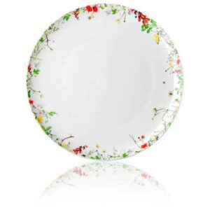 Тарелка обеденная Розенталь Версаче Дикие цветы 27см