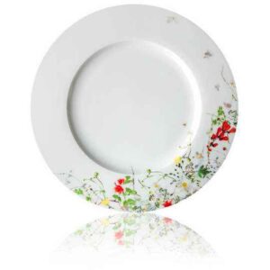 Тарелка обеденная с бортом Розенталь Версаче Дикие цветы 28см