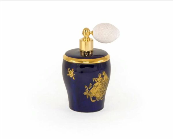 Баночка для парфюма с помпой Миглиоре Amante Blu 85х16 см