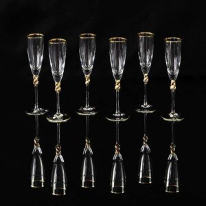 Набор бокалов для шампанского Миглиоре Amore 6 шт