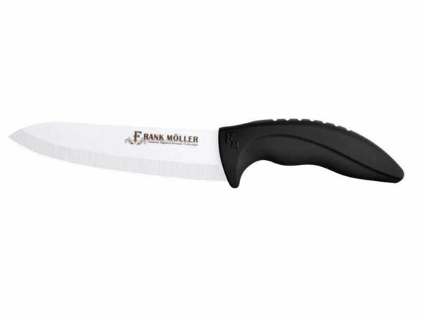 Нож поварской Frank Moller 15 см чёрный 407