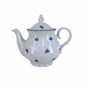 Чайник Thun Офелия Мелкие синие цветы 1,2 л с крышкой 2