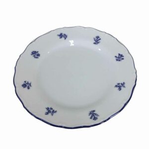 Тарелка десертная Thun Офелия Мелкие синие цветы 19 см 2