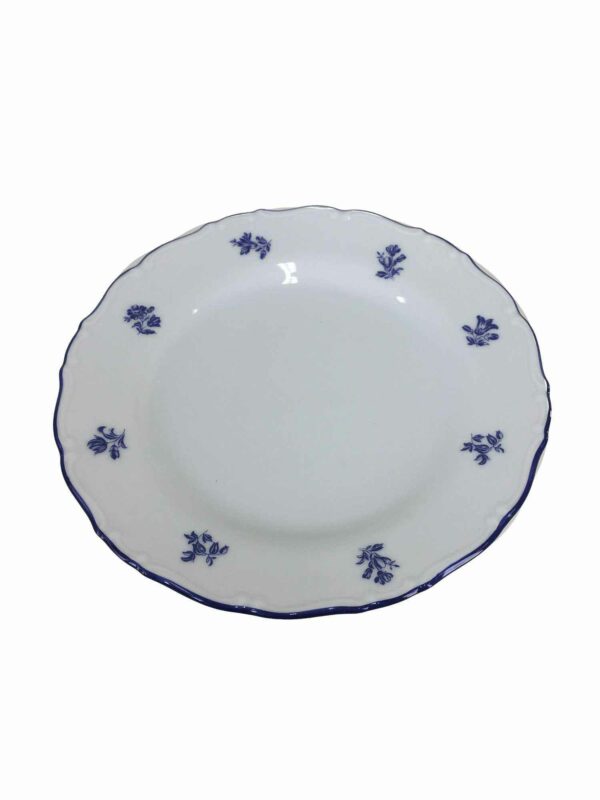 Тарелка десертная Thun Офелия Мелкие синие цветы 19 см 2