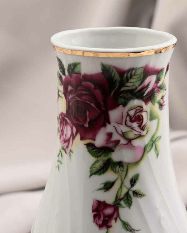 ваза Bernadotte Английская роза золото 19 см