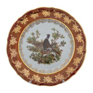 Набор тарелок Repast Охота красная Мария-тереза 25 см 561022