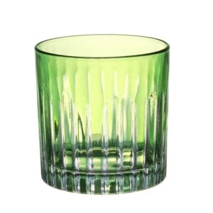 Набор стаканов RCR Cristalleria Italiana Таймлесс зеленый 313 мл