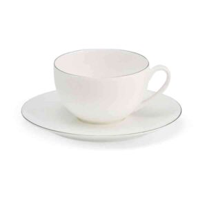Блюдце для чашки чайно-кофейной Dibbern Платиновая линия 15 см Посуда Vip