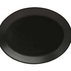 Блюдо овальное Porland Seasons Black 31х24 см черный Posuda Vip