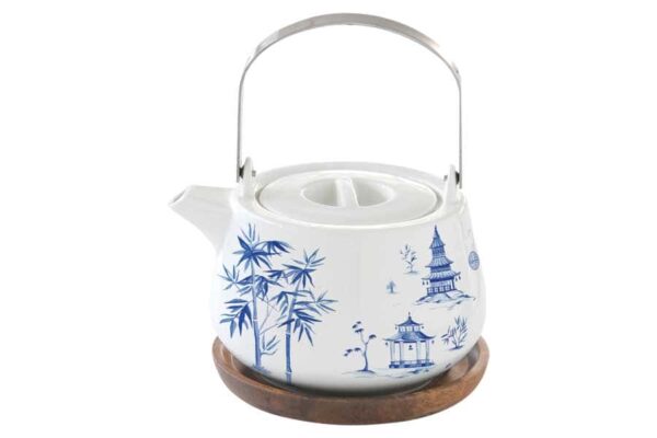 Чайник на подставке из акации Easy Life Пагода 0