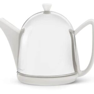 Чайник заварочный Bredemeijer Manto c фильтром 1 л в белом глянцевом корпусе Посуда Vip