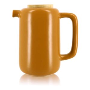 Чайник заварочный OGO Outo с фильтром 900 мл желтый Посуда Vip